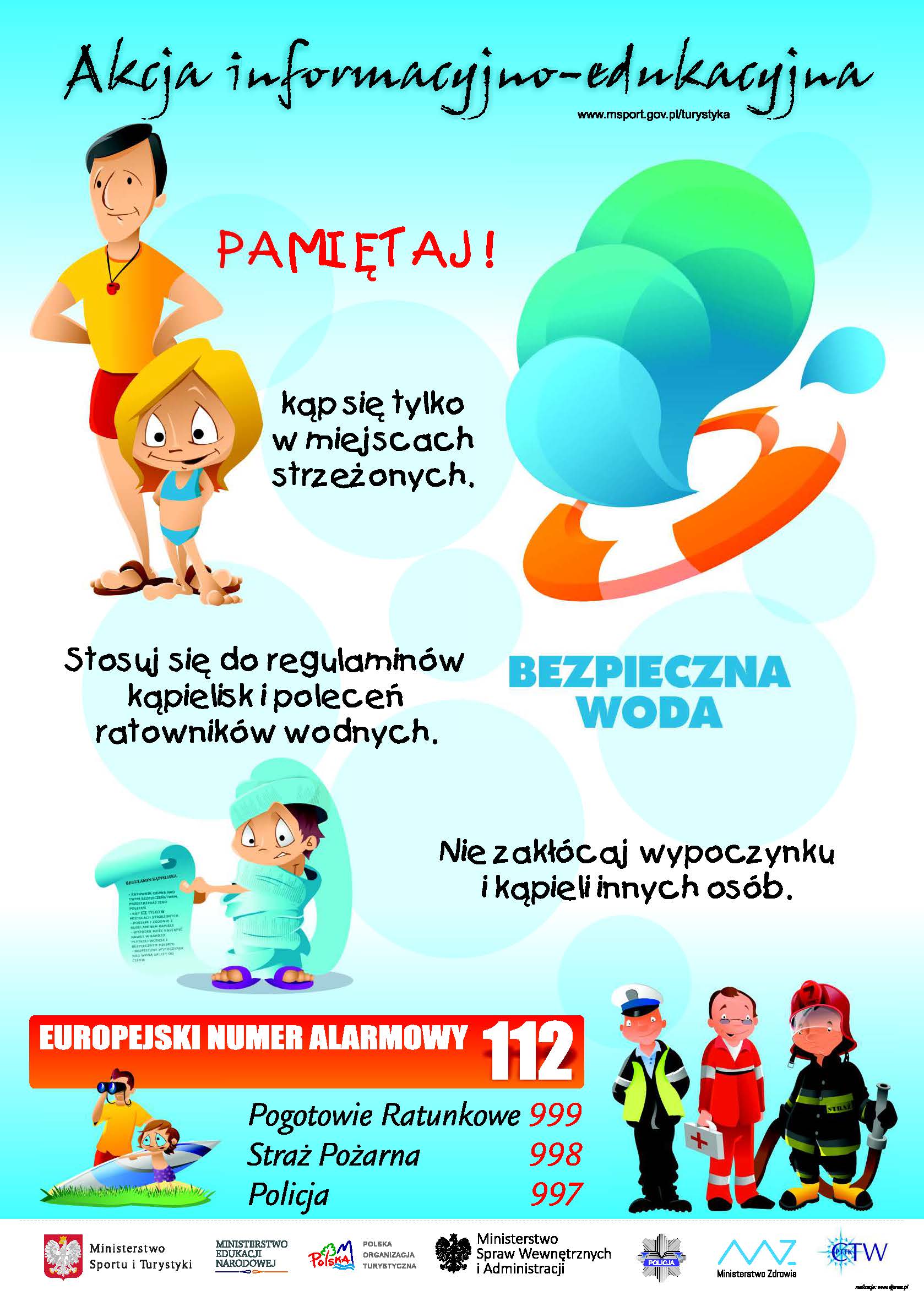 Bezpieczna Woda plakat2018