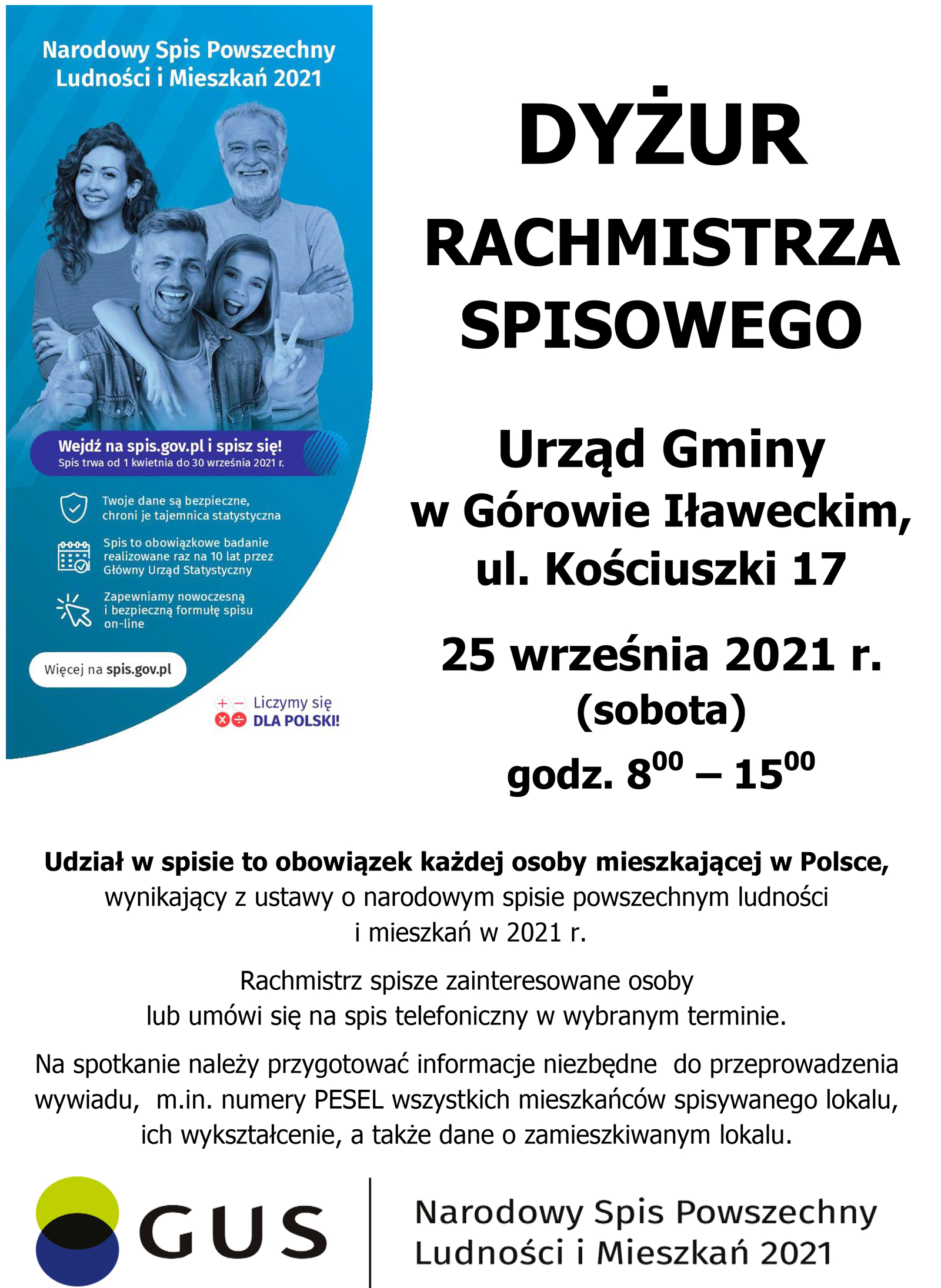 Plakat UG