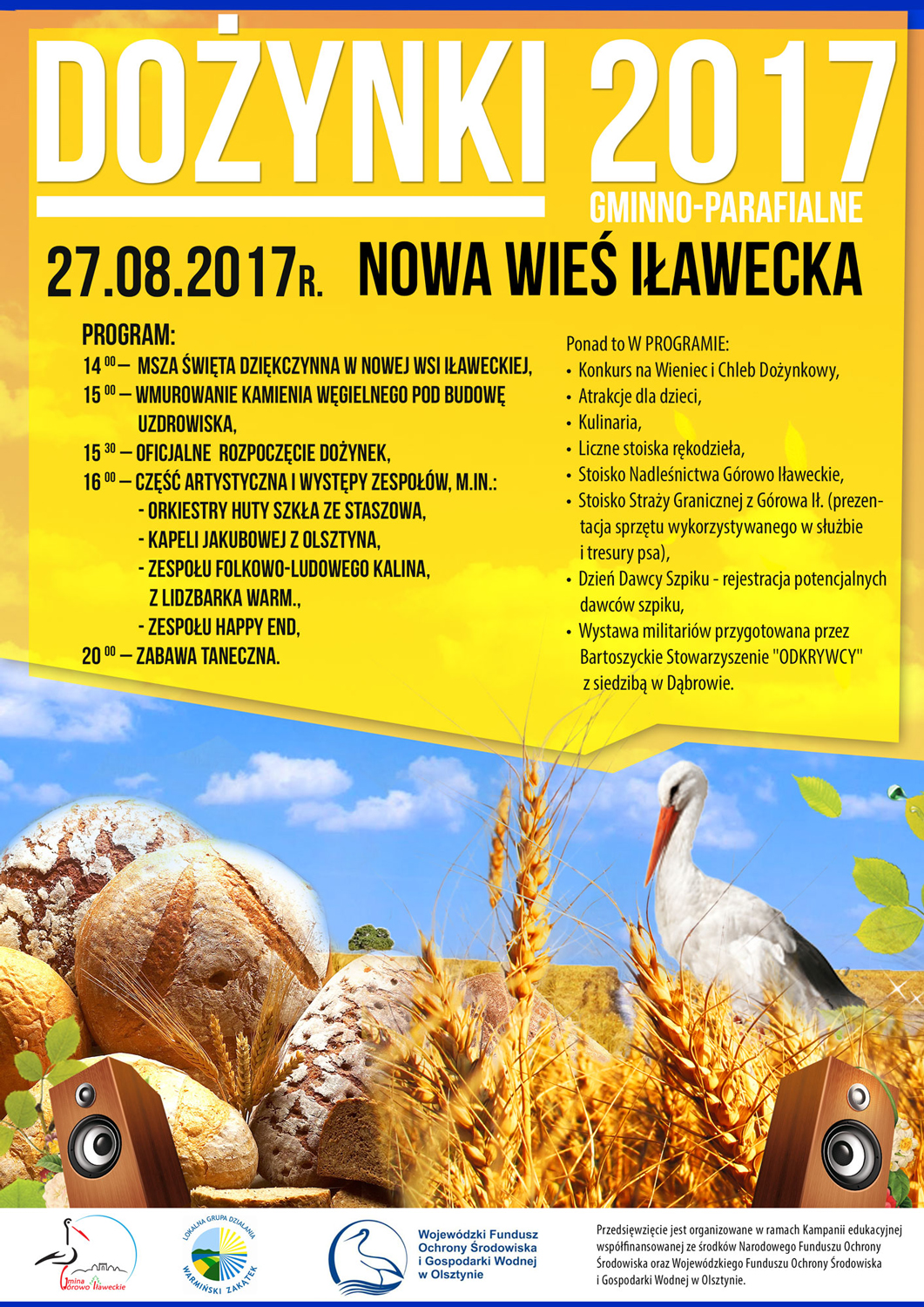 plakat dozynki 2017